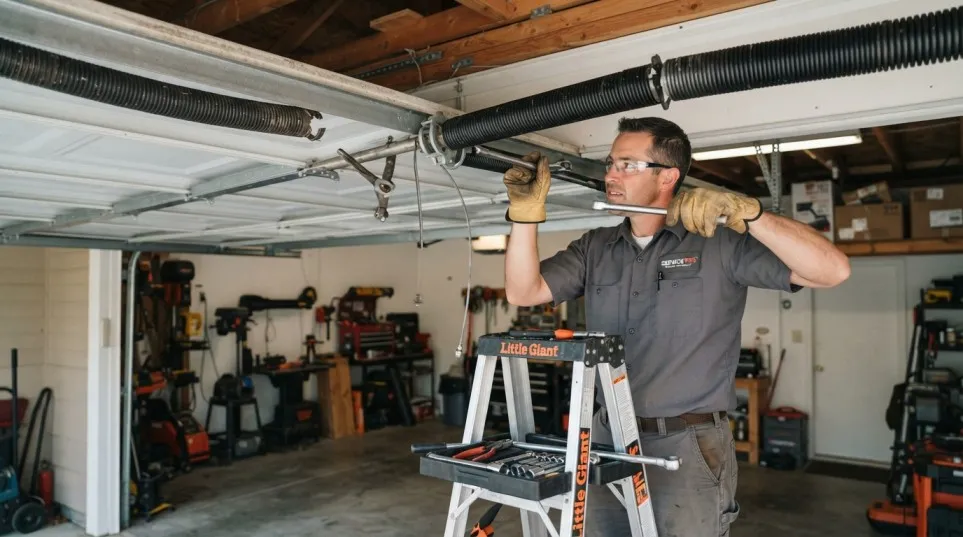 Garage door service in Downtown Tuscaloosa Alabama