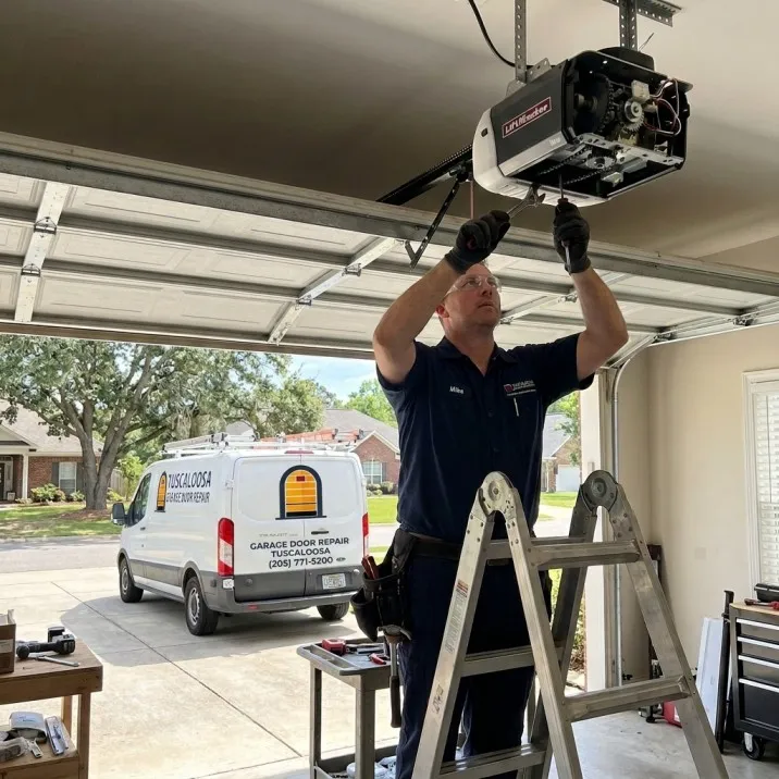 Garage door opener repair in Northport Alabama