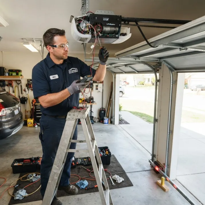 Garage door repair near the University of Alabama area