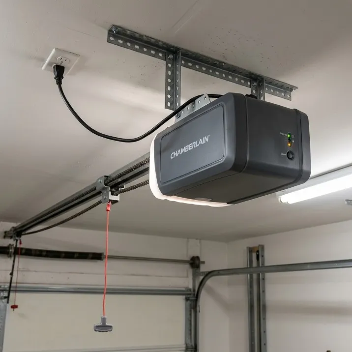 Garage door opener motor