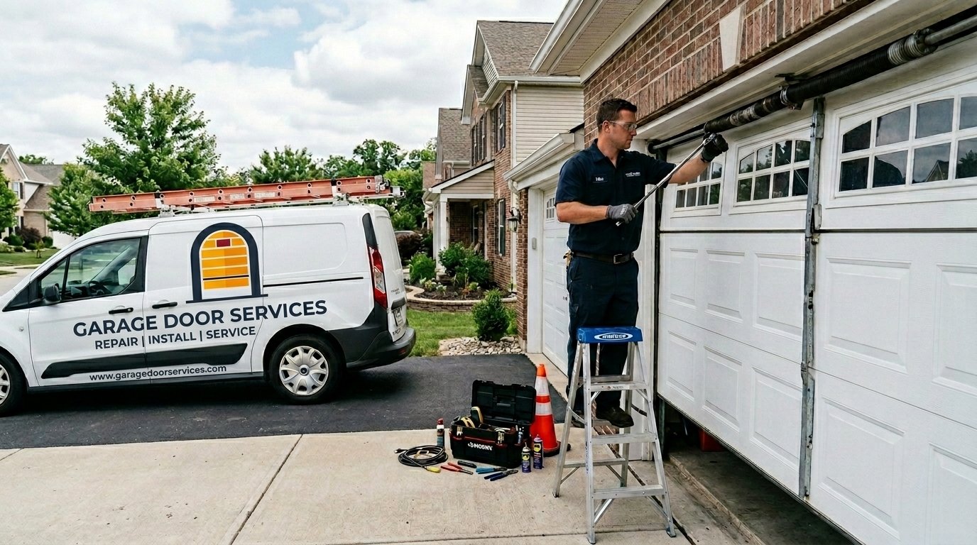 Modern Residential Garage Door